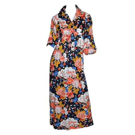 ysl floral vintage dress